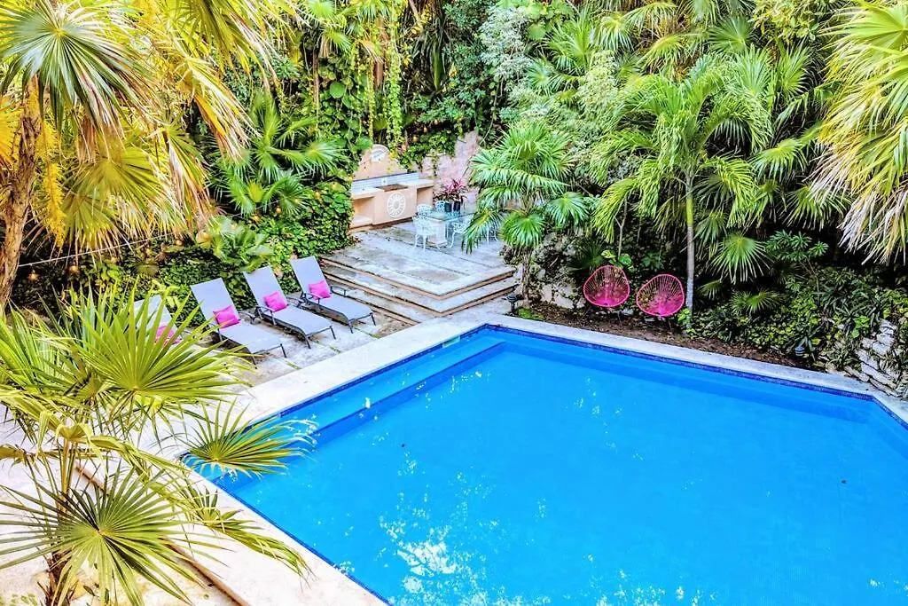 Steps To Ocean Huge Beach Villa Private Pool In Exclusive Fase 1 Playacar 신데 델 카르멘